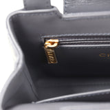 Chanel Small Kelly Shopper Dark Grey Shiny Aged Calfskin Brushed Gold Hardware - Thumbnail View 10
