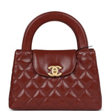 Chanel Small Kelly Shopper Brown Shiny Aged Calfskin Brushed Gold Hardware