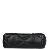 Pre-owned Chanel Medium 19 Flap Bag Black Lambskin Mixed Hardware