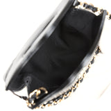 Chanel Micro 31 Shopper Black Shiny Lambskin Light Gold Hardware