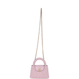 Chanel Small Kelly Shopper Light Pink Shiny Aged Calfskin Brushed Gold Hardware