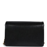 Chanel Small Flap Bag Black Shiny Caviar Brushed Gold Hardware