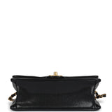 Chanel Small Flap Bag Black Shiny Caviar Brushed Gold Hardware