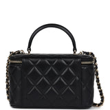 Chanel lambskin vanity case sale