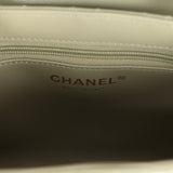 Chanel Small Kelly Shopper Khaki Shiny Aged Calfskin Brushed Gold Hardware