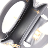 Chanel Small Kelly Shopper Dark Grey Shiny Aged Calfskin Brushed Gold Hardware - Thumbnail View 8
