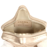 Chanel Walk Of Fame Star Clip-On Coin Purse Metallic Gold Goatskin Light Gold Hardware