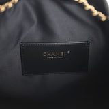 Chanel Medium 25 Hobo Bag Black Caviar Antique Gold Hardware