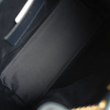 Chanel Medium 25 Hobo Bag Dark Blue Toile Canvas Antique Gold Hardware