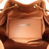 Chanel Small 25 Hobo Bag Caramel Caviar Antique Gold Hardware