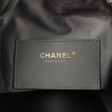 Chanel Medium 25 Hobo Bag Dark Grey Caviar Antique Gold Hardware