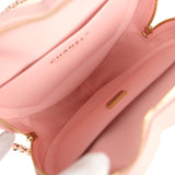 Chanel CC In Love Large Heart Bag with Chain Light Pink Lambskin Light Gold Hardware - Thumbnail View 8