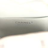 Chanel CC In Love Large Heart Bag with Chain Silver Metallic Lambskin Silver Hardware