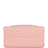 Chanel Small 25 Hobo Bag Light Pink Caviar Antique Gold Hardware - Thumbnail View 7