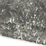 Chanel Mini Rectangular Fringe Flap Bag Silver Sequin Silver Hardware