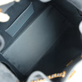 Chanel Small 25 Hobo Bag Blue Suede Antique Gold Hardware