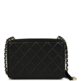 Chanel Coco Click Camera Bag Black Lambskin Light Gold Hardware - Thumbnail View 4