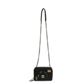 Chanel Coco Click Camera Bag Black Lambskin Light Gold Hardware - Thumbnail View 8