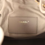 Chanel Medium 25 Hobo Bag Dark Grey Suede Antique Gold Hardware - Thumbnail View 10