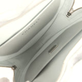 Chanel CC In Love Large Heart Bag with Chain Silver Metallic Lambskin Silver Hardware