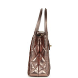Chanel Small Kelly Shopper Metallic Bronze Calfskin Brushed Gold Hardware - Thumbnail View 3