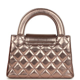 Chanel Small Kelly Shopper Metallic Bronze Calfskin Brushed Gold Hardware - Thumbnail View 4