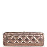 Chanel Small Kelly Shopper Metallic Bronze Calfskin Brushed Gold Hardware - Thumbnail View 6