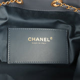 Chanel Small 25 Hobo Bag Blue Suede Antique Gold Hardware - Thumbnail View 9