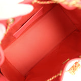 Chanel Small 25 Hobo Bag Coral Pink Caviar Antique Gold Hardware