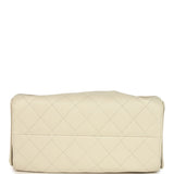 Chanel Small 25 Hobo Bag Light Beige Caviar Antique Gold Hardware - Thumbnail View 7