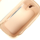 Chanel Small Top Handle Vanity Case Light Beige Lambskin Light Gold Hardware