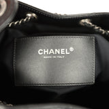 Chanel Medium 25 Hobo Bag Black Caviar Aged Ruthenium Hardware