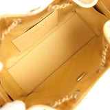 Chanel Mini 25 Hobo Bag Metallic Gold Caviar Caviar Antique Gold Hardware