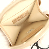 Chanel Round Clip-On Coin Purse and Airpod Pro Case Metallic Gold Goatskin Light Gold Hardware - Thumbnail View 7
