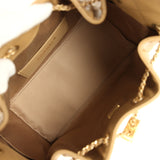 Chanel Small 25 Hobo Bag Dark Beige Caviar Antique Gold Hardware - Thumbnail View 8