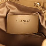 Chanel Small 25 Hobo Bag Dark Beige Caviar Antique Gold Hardware - Thumbnail View 9