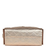 Chanel Mini 25 Hobo Bag Metallic Rose Gold Caviar Caviar Light Gold Hardware