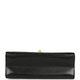 Pre-owned Chanel Small Coco Luxe Flap Bag Black Lambskin Antique Gold Hardware