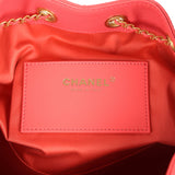 Chanel Small 25 Hobo Bag Coral Pink Caviar Antique Gold Hardware