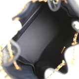 Chanel Small 25 Hobo Bag Dark Navy Caviar Antique Gold Hardware - Thumbnail View 8
