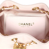 Chanel Mini 25 Hobo Bag Light Pink Caviar Antique Gold Hardware - Thumbnail View 9