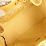 Chanel Small 25 Hobo Bag Yellow Caviar Antique Gold Hardware