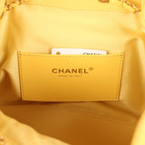 Chanel Small 25 Hobo Bag Yellow Caviar Antique Gold Hardware