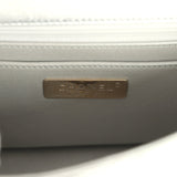 Chanel Small Flap Bag & Star Coin Purse Silver Mirror Calfskin and Metallic Calfskin Light Gold Hardware