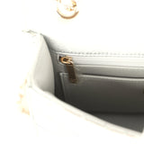 Chanel Small Flap Bag & Star Coin Purse Silver Mirror Calfskin and Metallic Calfskin Light Gold Hardware