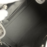 Chanel Small 25 Hobo Bag Metallic Anthracite Caviar Silver Hardware - Thumbnail View 8