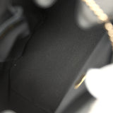 Chanel Medium Duma Backpack Black Calfskin Light Gold Hardware