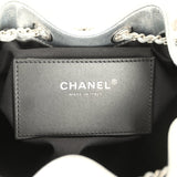 Chanel Small 25 Hobo Bag Metallic Silver Caviar Silver Hardware