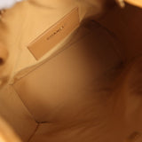 Chanel Medium 25 Hobo Bag Beige Suede Antique Gold Hardware