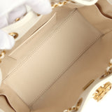 Chanel Mini 25 Hobo Bag White Caviar Antique Gold Hardware - Thumbnail View 8